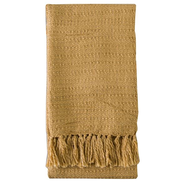 Bryn Knit Textured Throw - Sand